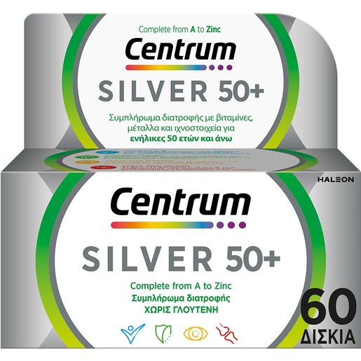 Centrum Silver 50+, 60tabs