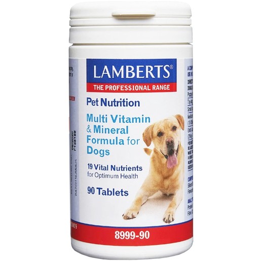 Lamberts Multi Vitamin & Mineral Formula for Dogs 90tabs