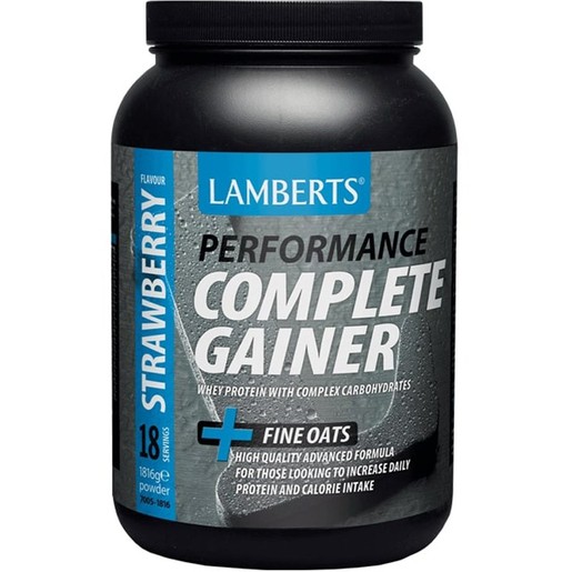 Lamberts Performance Complete Gainer Powder 1816g - Strawberry