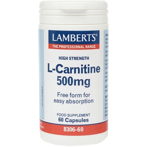 Lamberts L-Carnitine 500mg, 60caps