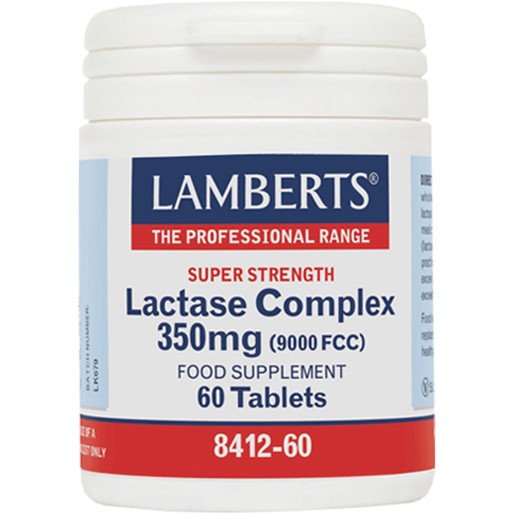 Lamberts Lactase Complex 350mg, 60tabs