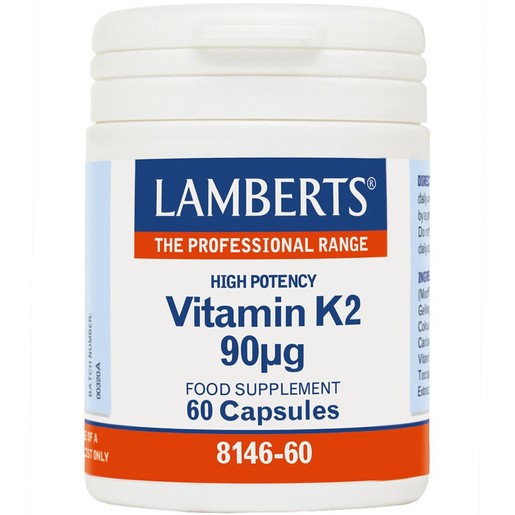 Lamberts Vitamin K2 90μg, 60caps
