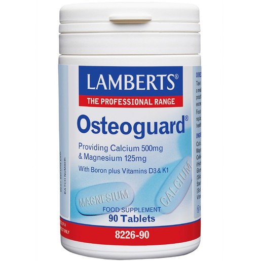 Lamberts Osteoguard Calcium, Magnesium & Boron Plus Vitamins D3 & K2, 90tabs