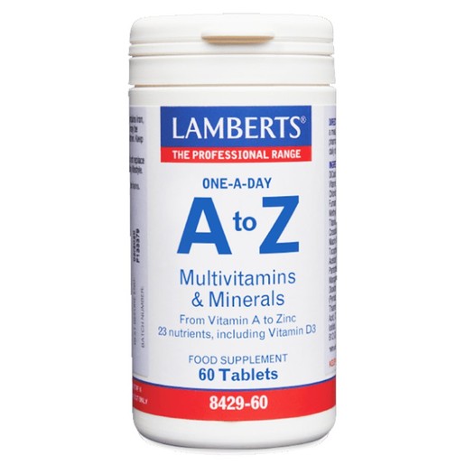 Lamberts One-A-Day A to Z Multivitamin 60tabs Lamberts One-A-Day A to Z Multivitamin 60tabs