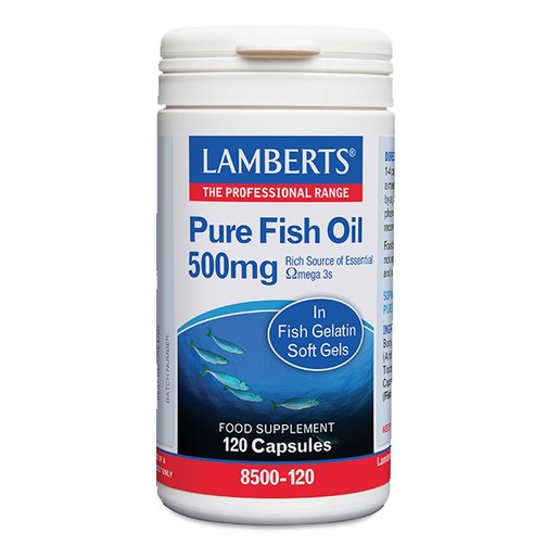 Lamberts Pure Fish Oil 500mg, 120caps Lamberts Pure Fish Oil 500mg, 120caps