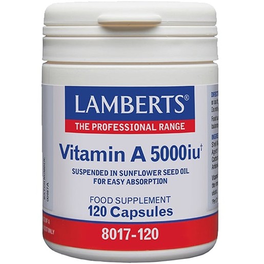 Lamberts Vitamin A 5000iu, 120caps