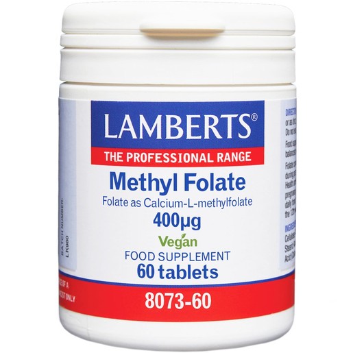 Lamberts Methyl Folate 400μg 60tabs