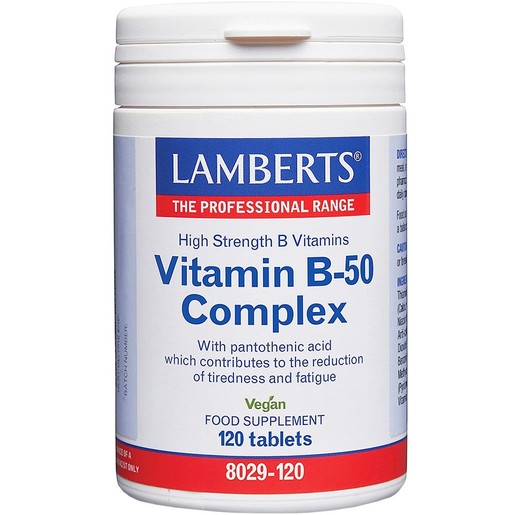 Lamberts Vitamin B-50 Complex 120tabs Lamberts Vitamin B-50 Complex 120tabs