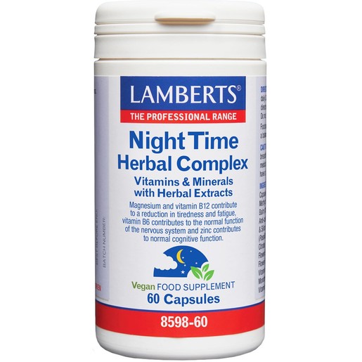 Lamberts Night Time Herbal Complex 60caps