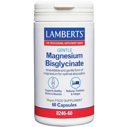 Lamberts Gentle Magnesium Bisglycinate 60caps