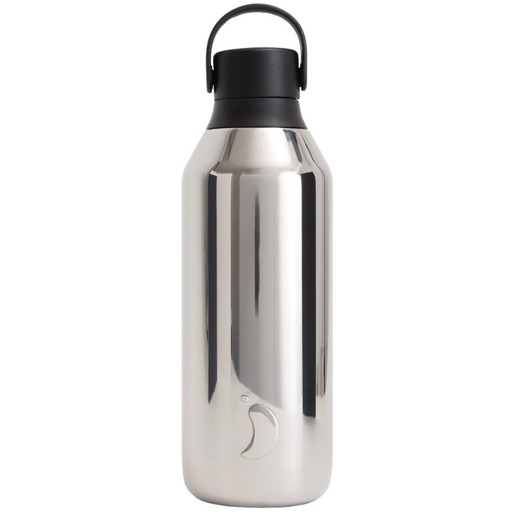 Chilly\'s Series 3 Metal Bottle 500ml - Chrome Halo