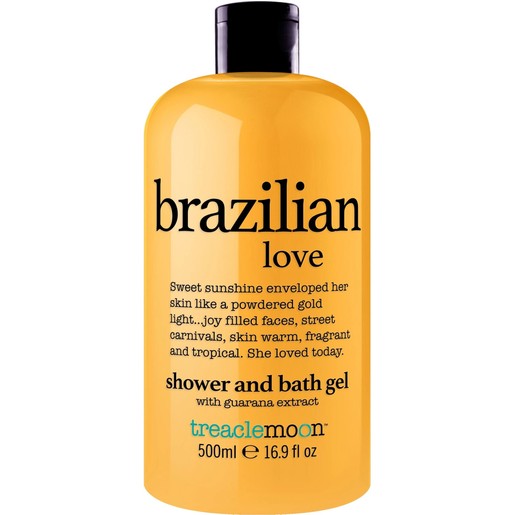Treaclemoon Brazilian Love Shower & Bath Gel with Quarana Extract 500ml Treaclemoon Brazilian Love Shower & Bath Gel with Quarana Extract 500ml