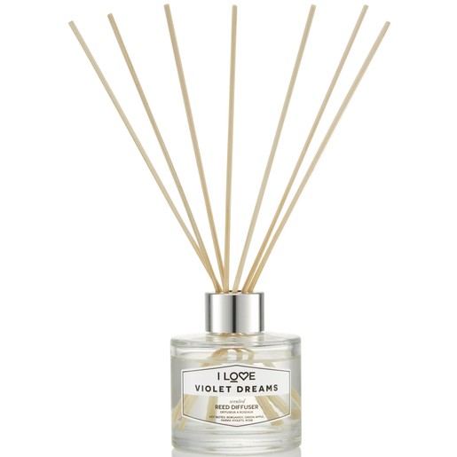 I love... Violet Dreams Reed Diffuser Αρωματικά Sticks 100ml I love... Violet Dreams Reed Diffuser Αρωματικά Sticks 100ml