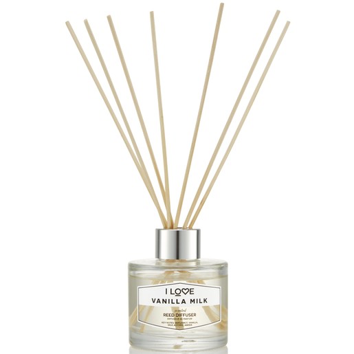 I love... Vanilla Milk Reed Diffuser Αρωματικά Sticks 100ml I love... Vanilla Milk Reed Diffuser Αρωματικά Sticks 100ml