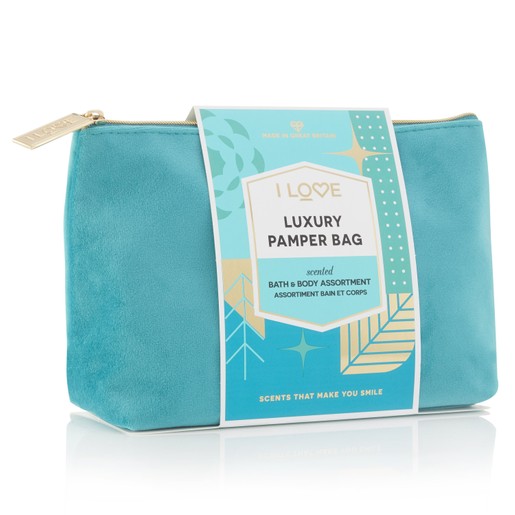 I love...Luxury Pamper Bag Σετ Mini Προϊόντων Περιποίησης Σώματος I love...Luxury Pamper Bag Σετ Mini Προϊόντων Περιποίησης Σώματος