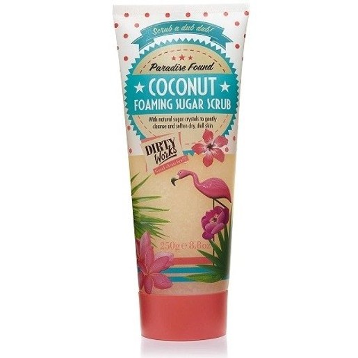 Dirty Works Foam at Last Coconut Foaming Sugar Scrub 250g Dirty Works Foam at Last Coconut Foaming Sugar Scrub 250g
