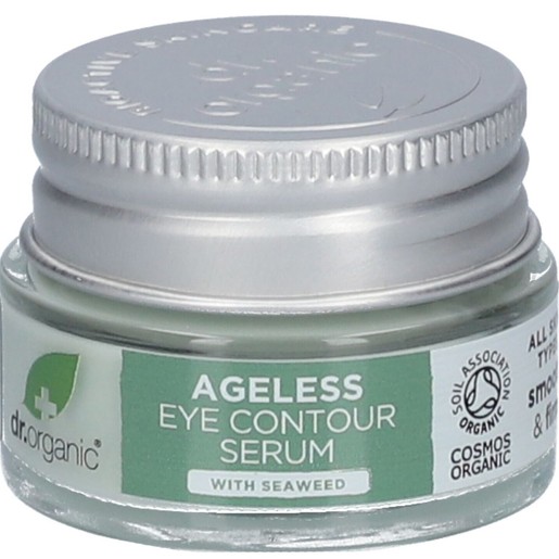 Dr Organic Ageless Eye Contour Serum with Seaweed All Skin Types Smooth & Firm 15ml