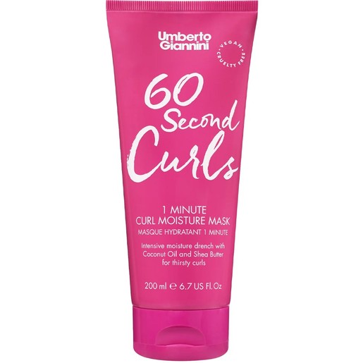 Umberto Giannini 60 Second Curls 1 Minute Moisture Hair Mask 200ml