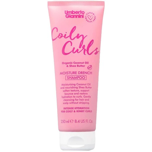 Umberto Giannini Coily Curls Moisture Drench Shampoo 250ml