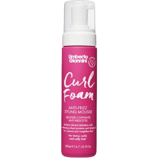 Umberto Giannini Curl Foam Anti-Frizz Styling Mousse 200ml