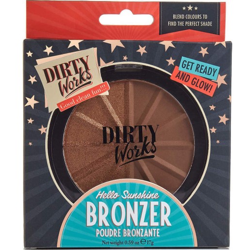Dirty Works Hello Sunshine Bronzer 17gr Dirty Works Hello Sunshine Bronzer 17gr
