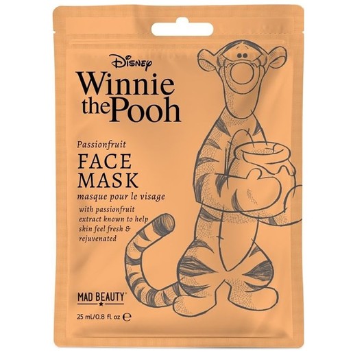 Mad Beauty Winnie the Pooh Passionfruit Face Mask Κωδ 99157, 1x25ml