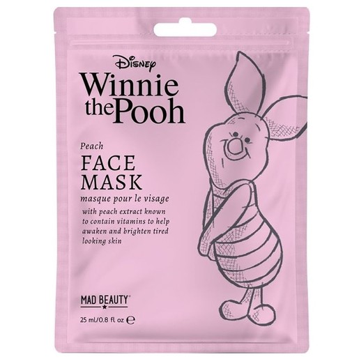 Mad Beauty Winnie the Pooh Peach Face Mask Κωδ 99159, 1x25ml