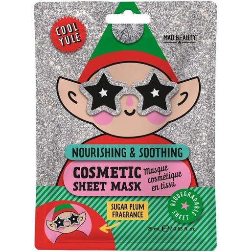 Mad Beauty Cool Yule Elf Sheet Mask 25ml