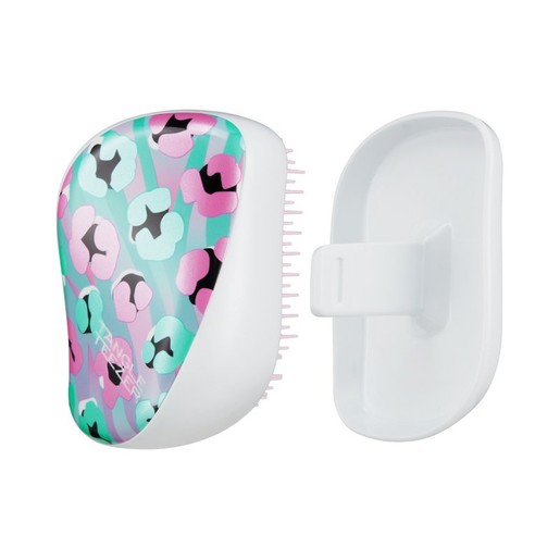 Tangle Teezer Compact Styler Detangling Hairbrush Digital Skin Pink/Aqua 1 Τεμάχιο