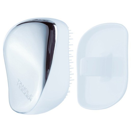 Tangle Teezer Compact Styler Detangling Hairbrush Blue Chrome 1 Τεμάχιο Tangle Teezer Compact Styler Detangling Hairbrush Blue Chrome 1 Τεμάχιο
