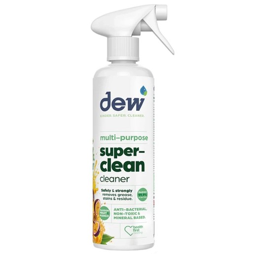 Dew Anti-Bacterial Not Toxic & Mineral Based Multi Purpose Superclean Cleaner 500ml