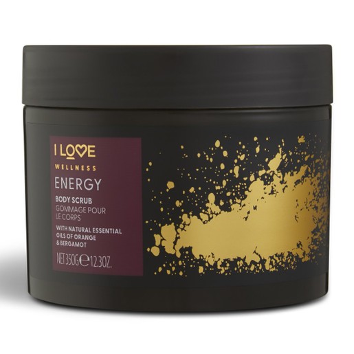 I love... Wellness Energy Body Scrub 350gr I love... Wellness Energy Body Scrub 350gr