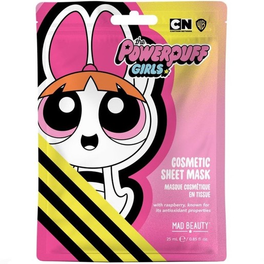 Mad Beauty Powerpuff Girls Cosmetic Sheet Mask 1x25ml - Blossom