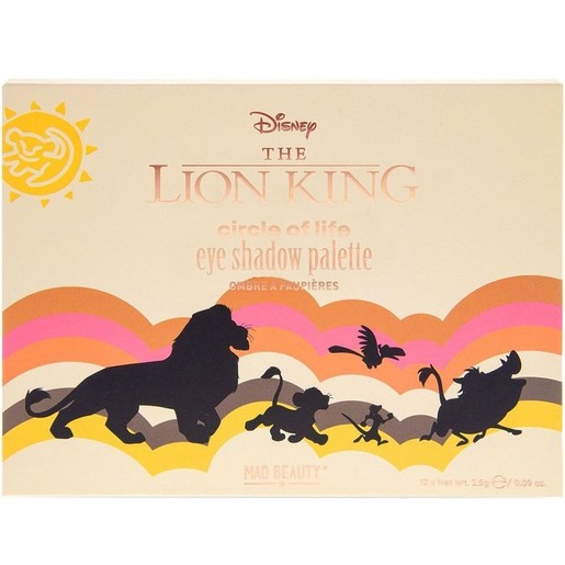 Mad Beauty Lion King Eyeshadow Palette 1 Τεμάχιο