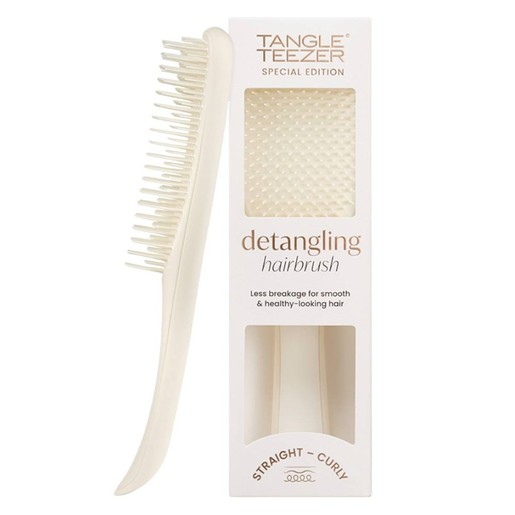 Tangle Teezer Special Edition The Ultimate Detangler Straight & Curly Hairbrush 1 Τεμάχιο - Porcelain Cream