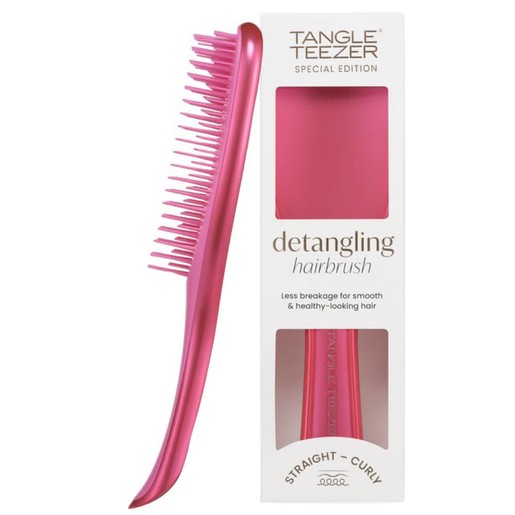 Tangle Teezer Special Edition The Ultimate Detangler Straight & Curly Hairbruhsh 1 Τεμάχιο - After Party Pink