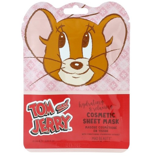 Mad Beauty Tom & Jerry Cosmetic Sheet Mask 1 Τεμάχιο - Jerry