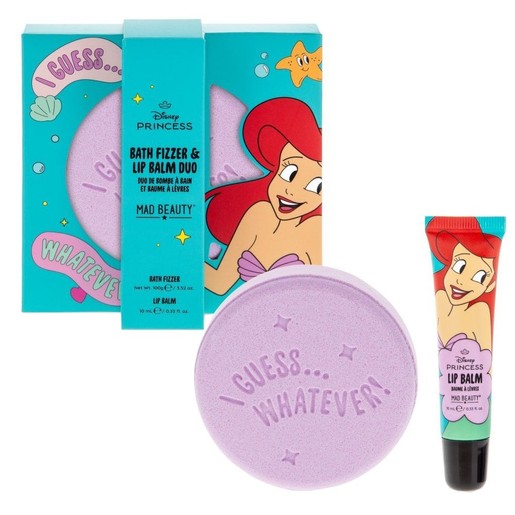 Mad Beauty Promo Bath Fizzers 100g & Lip Balm 10ml