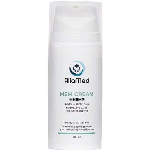 AliaMed MSM Cream & Hemp 100ml