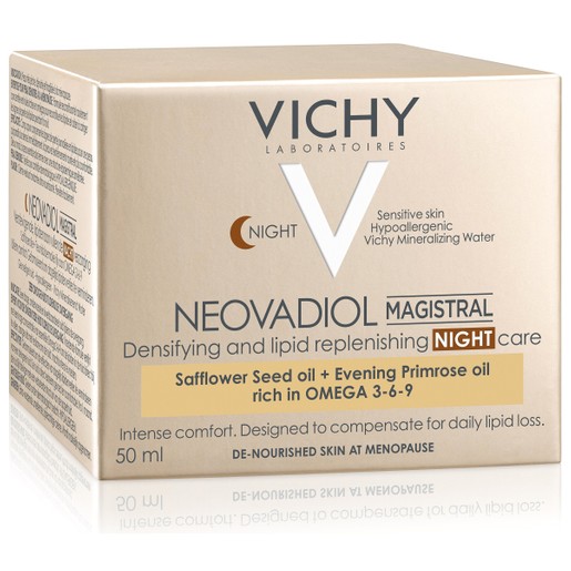 Vichy Neovadiol Magistral Night Omega 3-6-9 Φροντίδα Νύχτας για Αύξηση Πυκνότητας & Αναπλήρωση των Λιπιδίων 50ml Vichy Neovadiol Magistral Night Omega 3-6-9 Φροντίδα Νύχτας για Αύξηση Πυκνότητας & Αναπλήρωση των Λιπιδίων 50ml