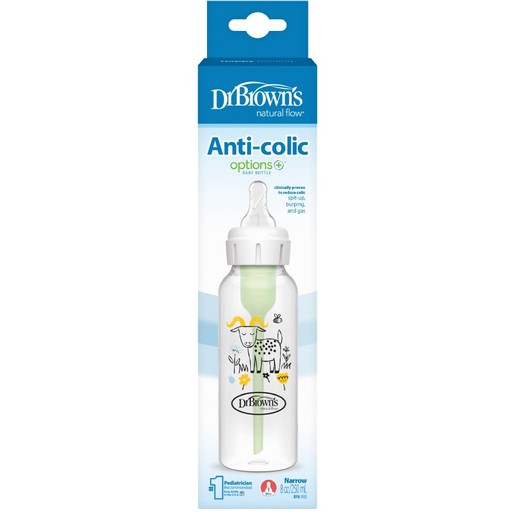 Dr. Brown’s Anti-colic Options+ Spit-up, Burping & Gas Κωδ SB81107, 250ml - Goat