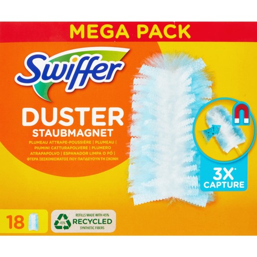 Swiffer Multi Surface Dusters Refills Mega Pack 18 Τεμάχια