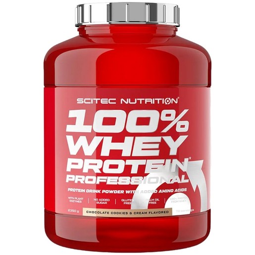 Scitec Nutrition 100% Whey Protein Professional 2350g - Chocolate Cookies & Cream