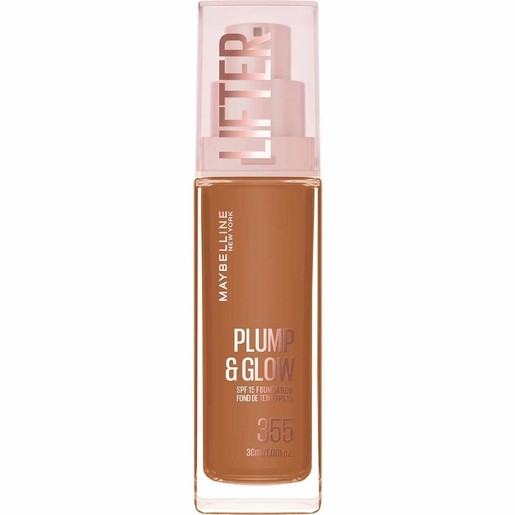 Maybelline Lifter Plump & Glow Spf15 Foundation 30ml - 355