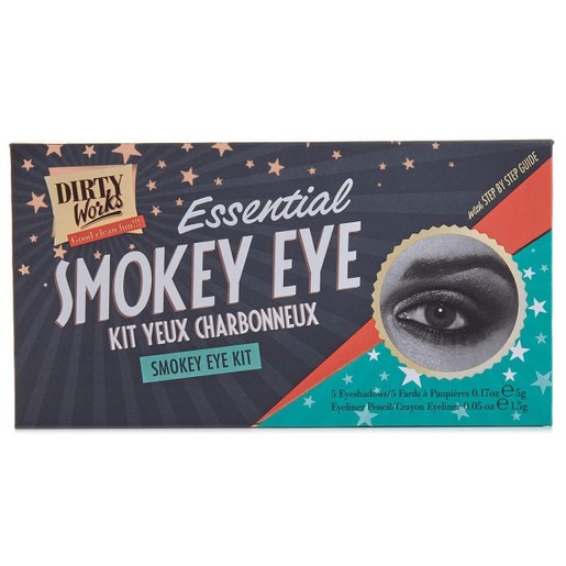 Dirty Works Essential Smokey Eye Kit Παλέτα Σκιών με 5 Έντονες Χρωματικές Αποχρώσεις 5x5gr & Ένα Μολύβι Ματιών 1.5gr Dirty Works Essential Smokey Eye Kit Παλέτα Σκιών με 5 Έντονες Χρωματικές Αποχρώσεις 5x5gr & Ένα Μολύβι Ματιών 1.5gr