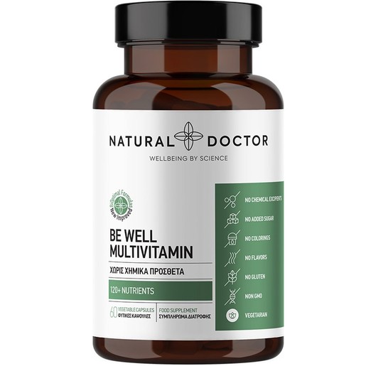 Natural Doctor Be Well Multivitamin 60veg.caps