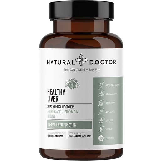 Natural Doctor Healthy Liver 90veg.caps