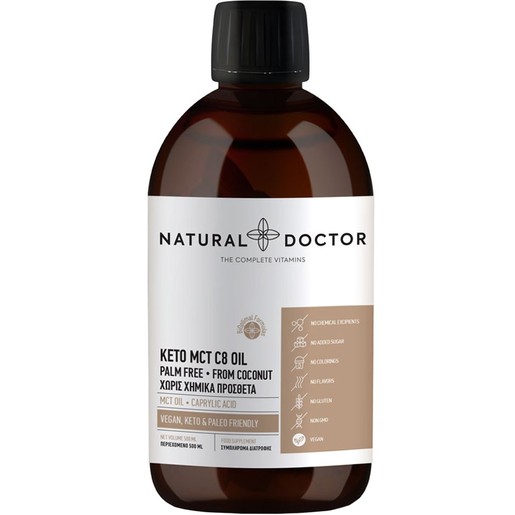 Natural Doctor Keto MCT C8 Oil 500ml