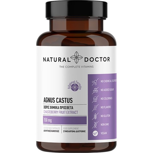 Natural Doctor Agnus Castus 150mg 60veg.caps