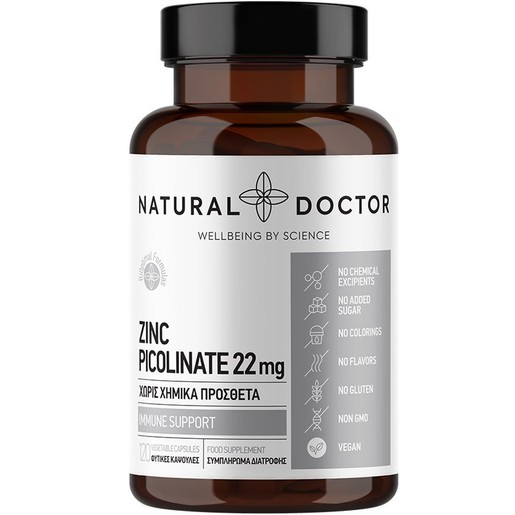 Natural Doctor Zinc Picolinate 120veg.caps